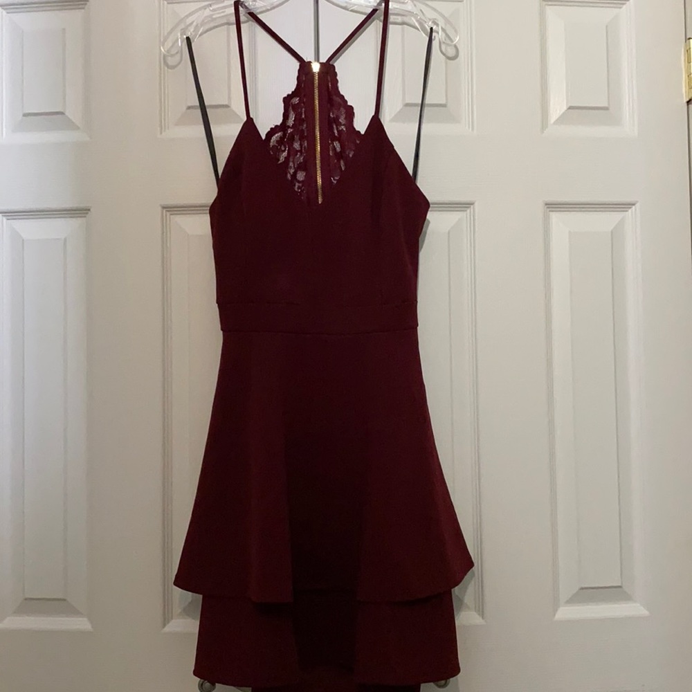 Red dress